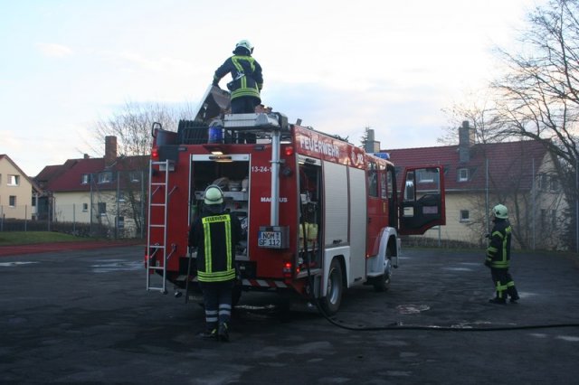 Brandeinsatz Bismarckstraße 16.02.2014